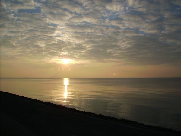 Sonnenuntergang an der Nordsee